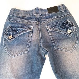 Hollywood Jean Company Low Boot Cut Denim 30/32